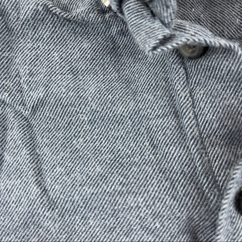 Class Club Dress Shirt Boys Size 4/5 Button Down Gray - Picture 4 of 6